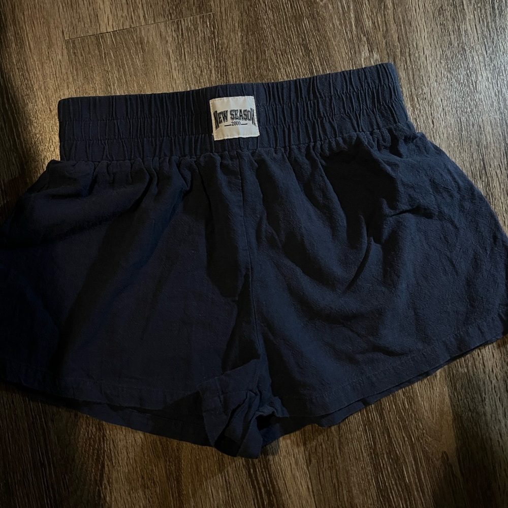 Women's Navy Shorts